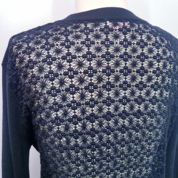 🌸 See by Chloe | Crewneck with Lace Back Panel - Picture 4 of 8